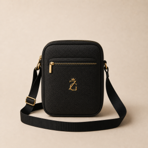 ZeusGroup Black Signature Crossbody Bag