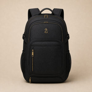 ZeusGroup Black Everyday Backpack