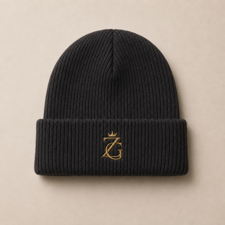 ZeusGroup Charcoal Crown Beanie